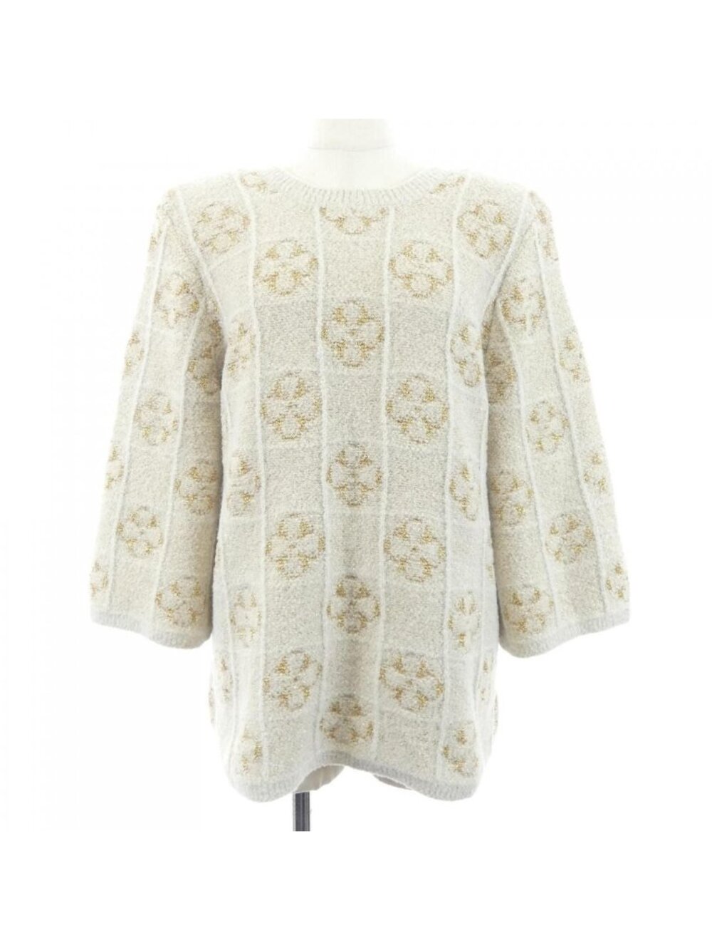 Chanel Knit Sweater Beige